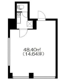 ラ・ヴィスタ西新宿(事務所) 201 間取り図