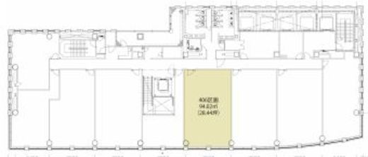 霞が関ビジネスセンター 406 間取り図