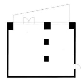 アピス代官山(店舗) 1階 間取り図