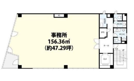 フォーラム日本橋 3階 間取り図