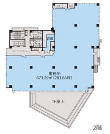 東建・長井ビル 2階 間取り図