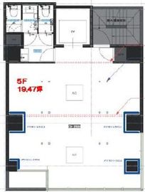 ACN渋谷ビル 5階 間取り図