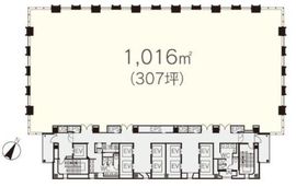芝浦ルネサイトタワー 8階 間取り図