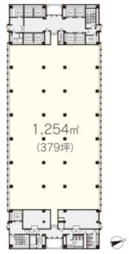 日土地ビル 4階1 間取り図