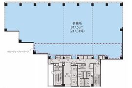 JPR千駄ヶ谷ビル 4階 間取り図