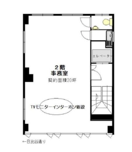 萬楽園ビル 2階 間取り図