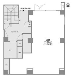 GTスクエア(店舗) 1階 間取り図