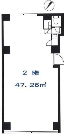 NLビル 2階 間取り図