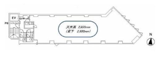 日宝水道橋ビル 3階 間取り図