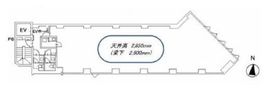 日宝水道橋ビル 3階 間取り図