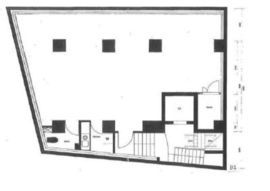 EST渋谷 B1階 間取り図