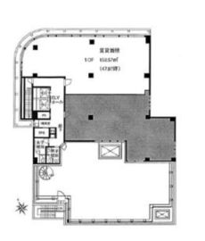 新宿御苑ビル 10階 間取り図