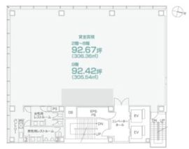 PMO日本橋本町 9階 間取り図