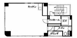 日宝八重洲ビル 3階 間取り図