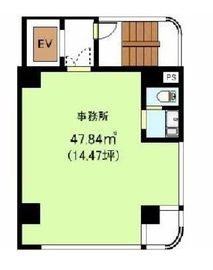 福興第2ビル 7階 間取り図