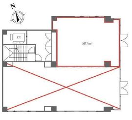 ADEOT AOYAMA 1階A 間取り図