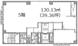 MH-KIYA BLDG. 5階 間取り図