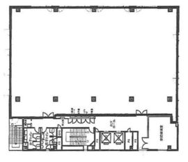 深川三和ビル 6階 間取り図