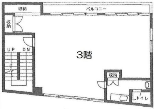 CMビル 3階 間取り図