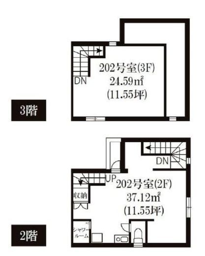 プロヴァンス南青山審美館(SOHO) 202 間取り図