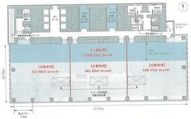世界貿易センタービルディング南館 13階 間取り図