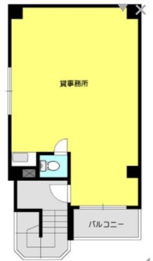 荻原ビル 4階 間取り図
