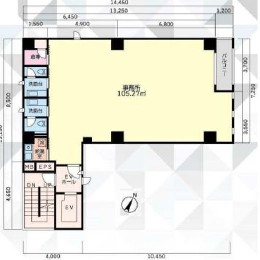 KAMAYAビル 6階 間取り図