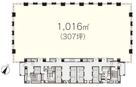 芝浦ルネサイトタワー 9階 間取り図