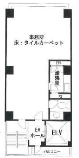 宮益坂伊藤ビル 3階 間取り図