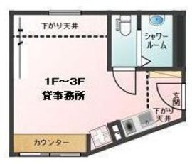 99bese四谷 1階 間取り図