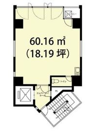 南平台野坂ビル 9階 間取り図