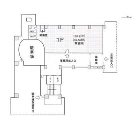 第2フナトビル 1階 間取り図