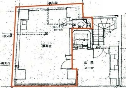 京王西新宿南ビル 1階 間取り図