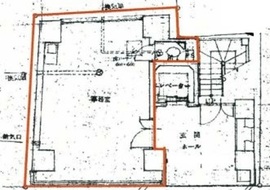 京王西新宿南ビル 1階 間取り図