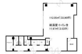 KNビル(銀座) 6階 間取り図