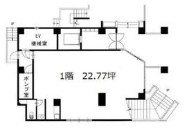 エムアイビル(恵比寿) 1階 間取り図