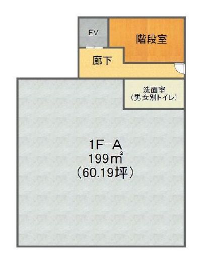 近代BLD.22 1階A 間取り図