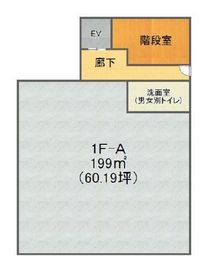 近代BLD.22 1階A 間取り図