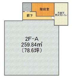 近代BLD.22 2階A 間取り図