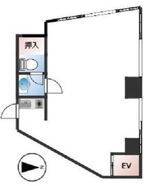アヴスプリムスビル 2階 間取り図