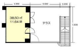 ニューウェイブ原宿 2階 間取り図