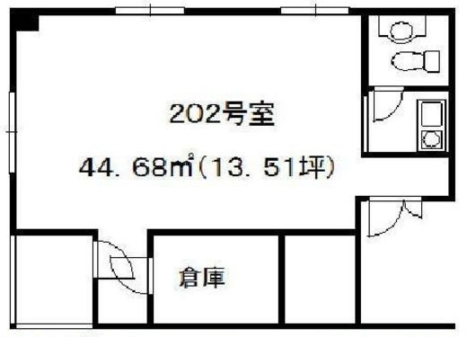 南青山セレーネ 202 間取り図