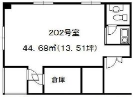 南青山セレーネ 202 間取り図