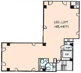 恒倉ビル 4階 間取り図