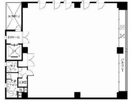 芝公園2丁目ビル 3階 間取り図