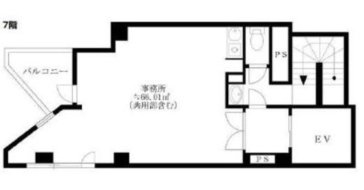 新都心ビル 7階 間取り図