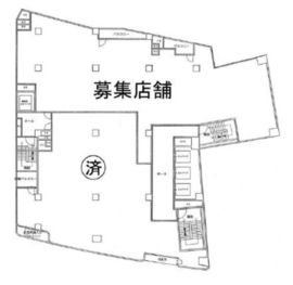 ちとせ会館 5階 間取り図