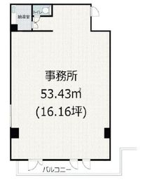 さいかち坂ビル 503 間取り図