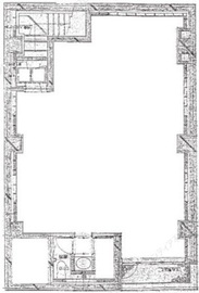 九段サザンビル B1階 間取り図
