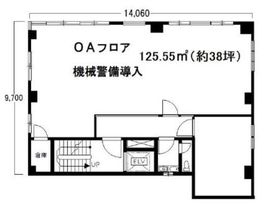 アークブランシェ四谷 2階 間取り図